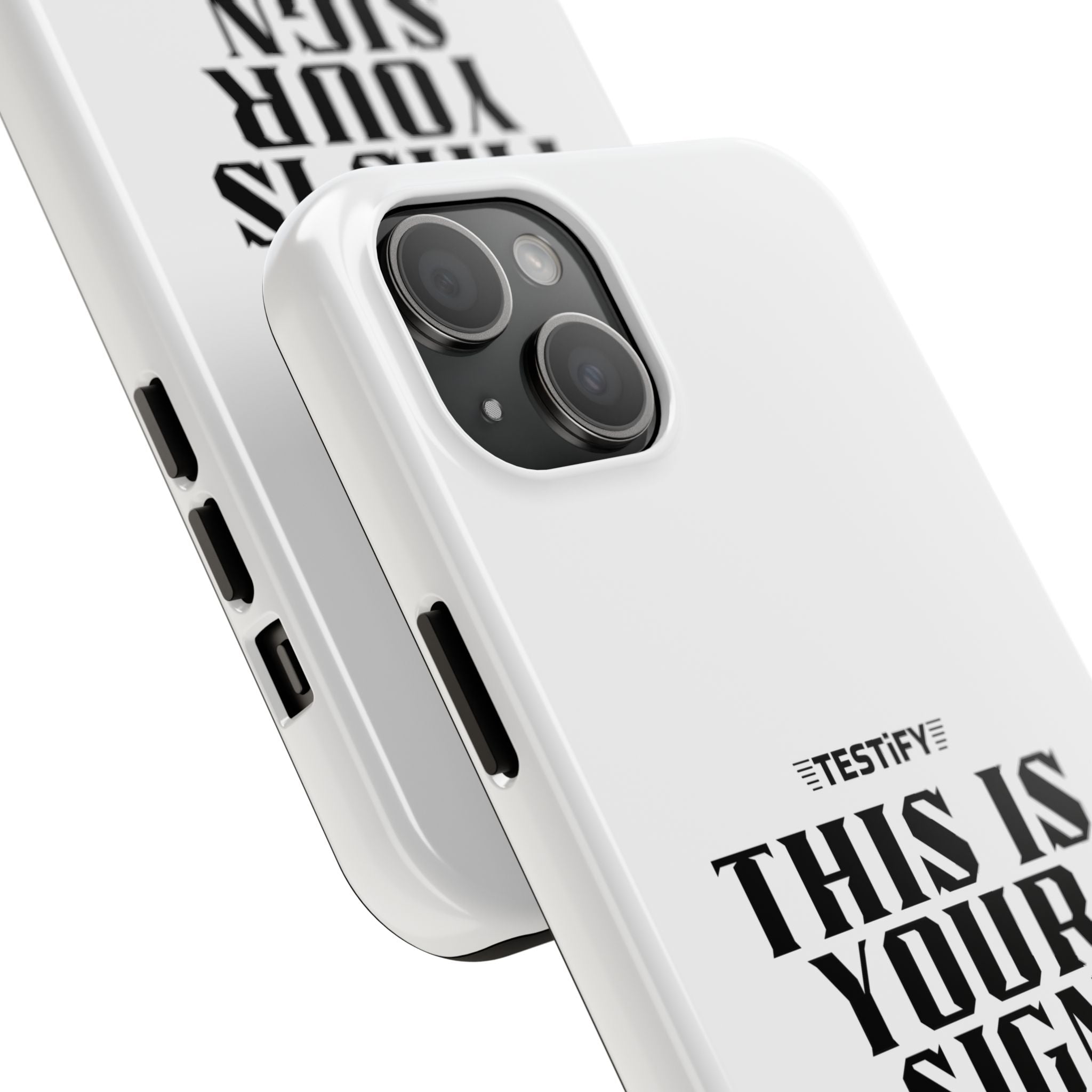 Tough Phone Case — “This Is Your Sign: Jesus Loves You” Christian Protective Cover