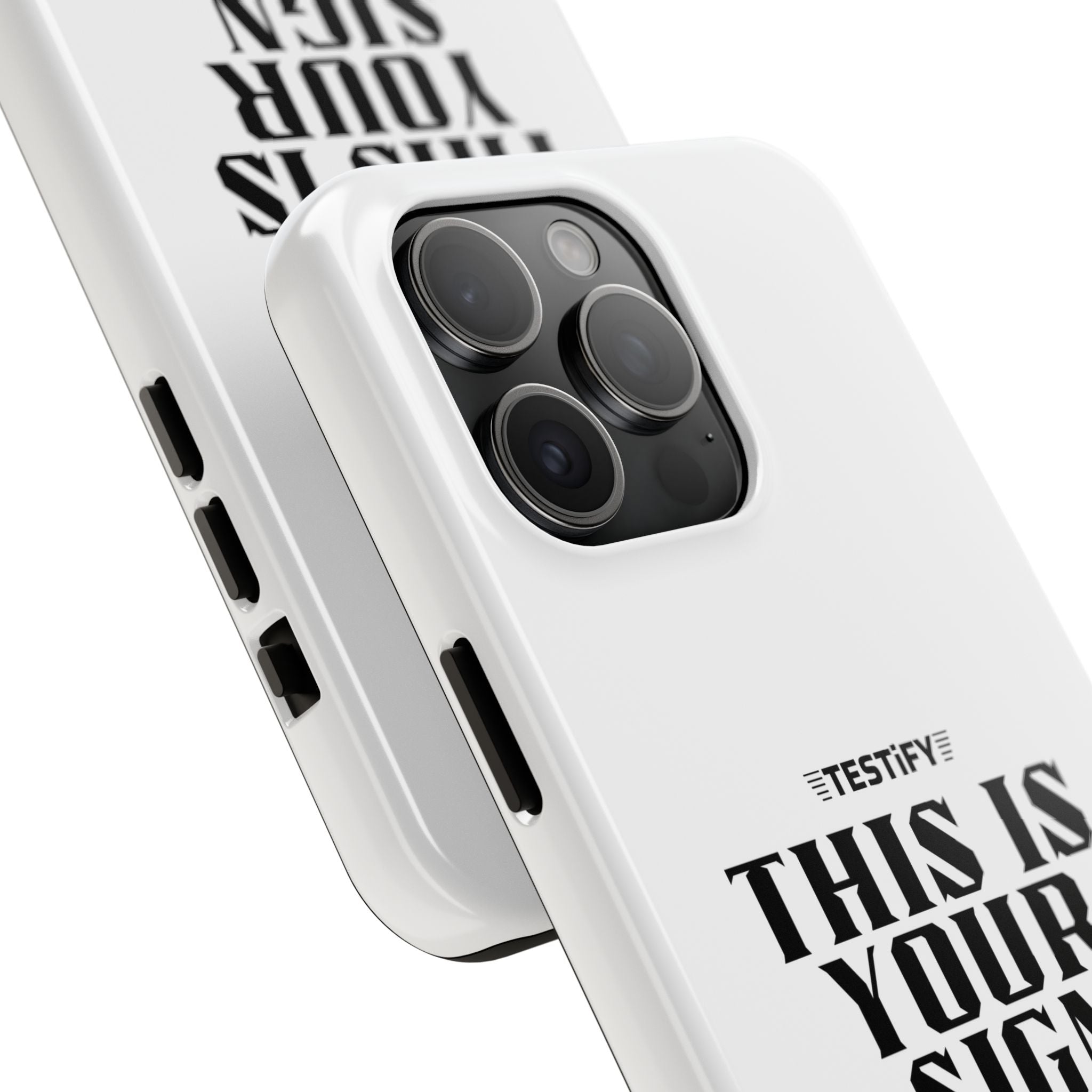 Tough Phone Case — “This Is Your Sign: Jesus Loves You” Christian Protective Cover