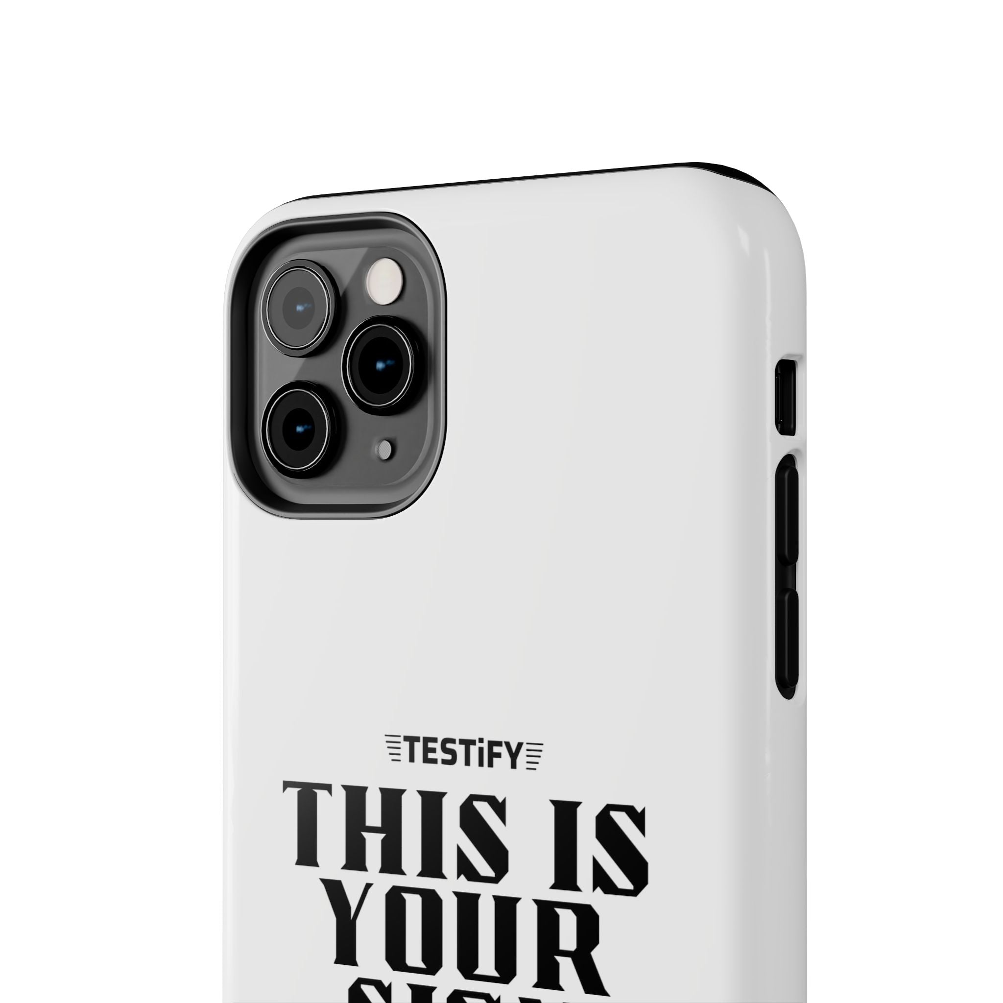 Tough Phone Case — "This Is Your Sign: Jesus Loves You" Christian Faith Phone Cover