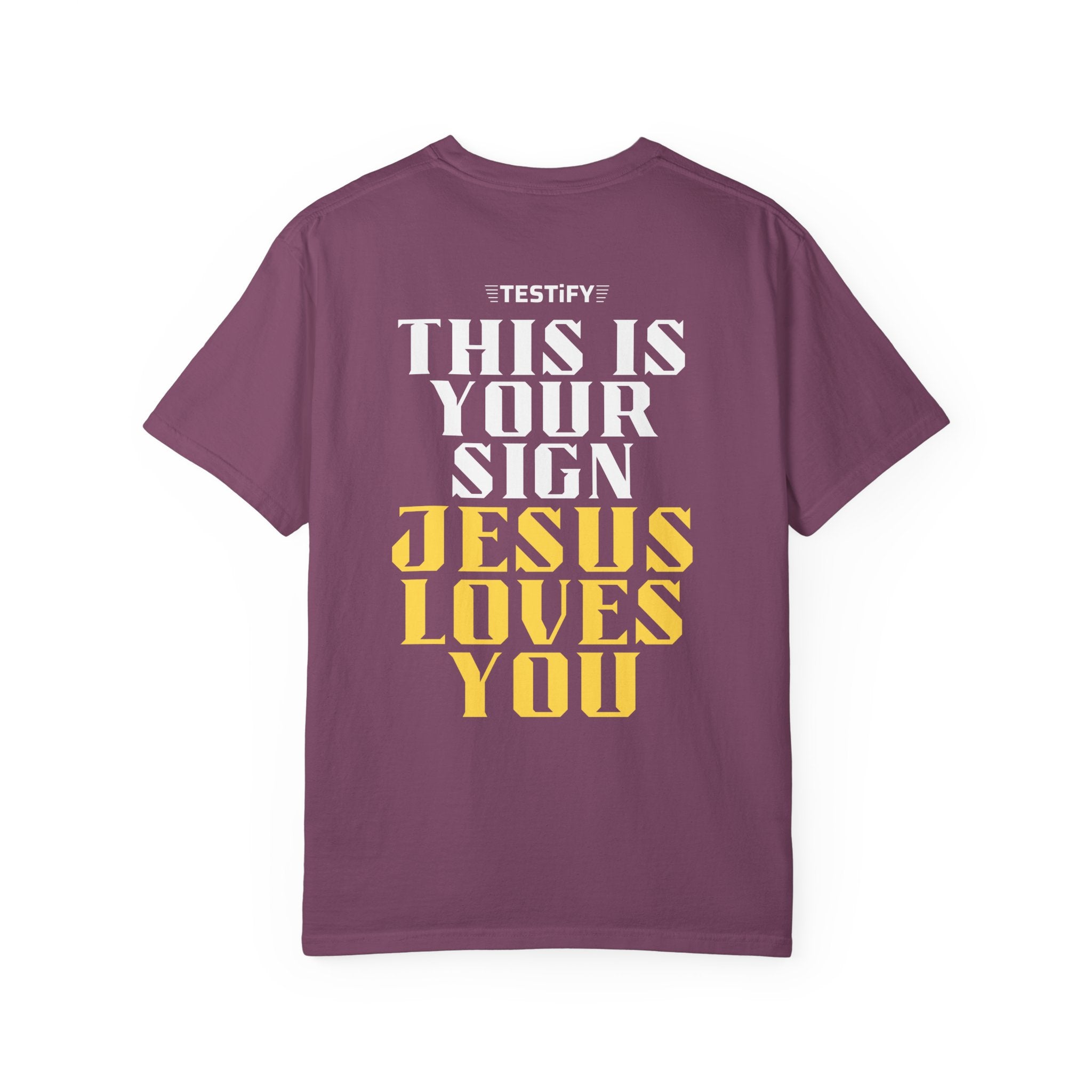 Jesus Loves You Tee — "This Is Your Sign" Christian Message T-Shirt