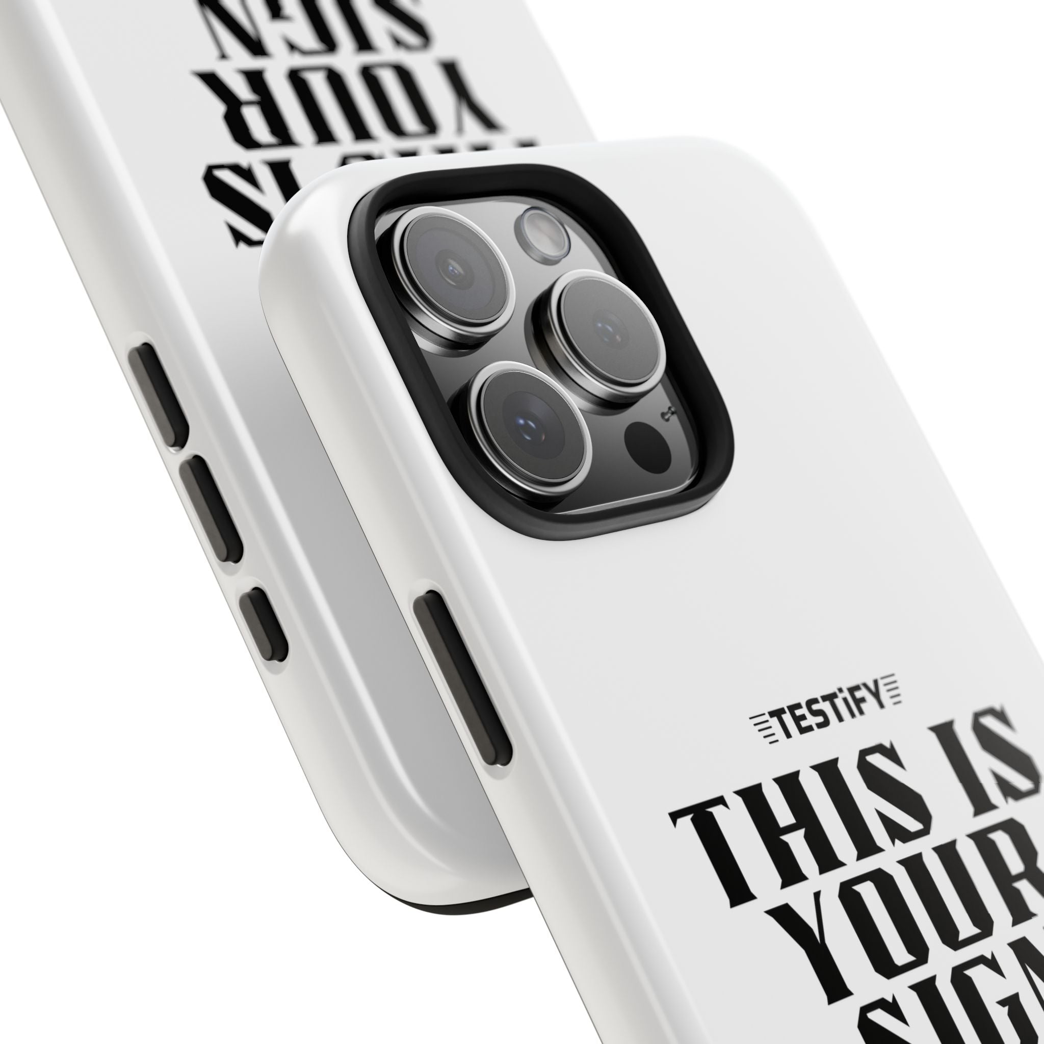 Tough Phone Case — “This Is Your Sign: Jesus Loves You” Christian Protective Cover