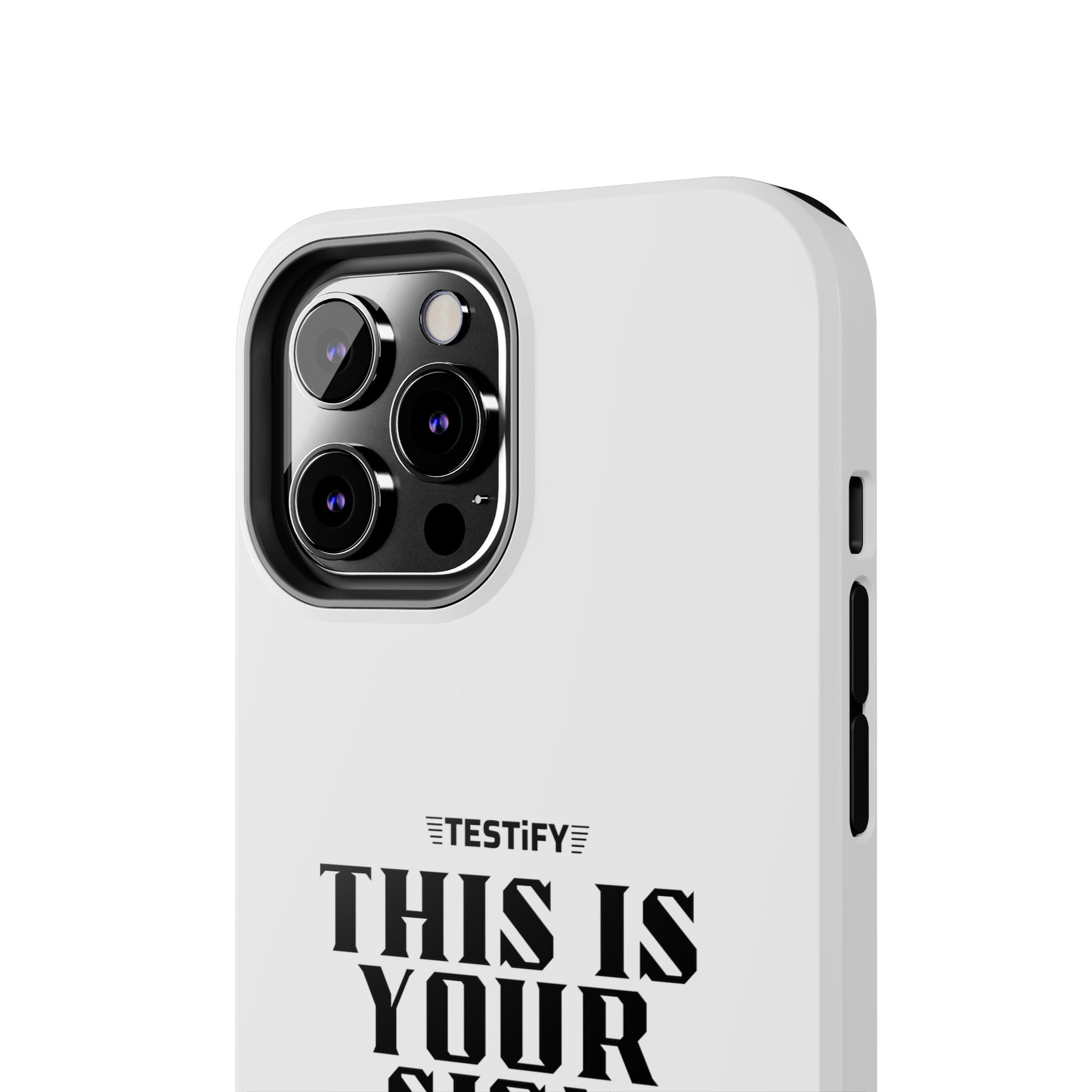Tough Phone Case — "This Is Your Sign: Jesus Loves You" Christian Faith Phone Cover