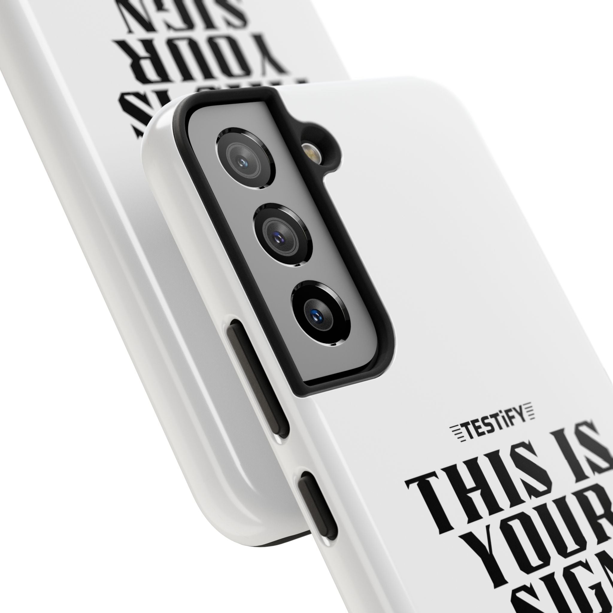 Tough Phone Case — “This Is Your Sign: Jesus Loves You” Christian Protective Cover