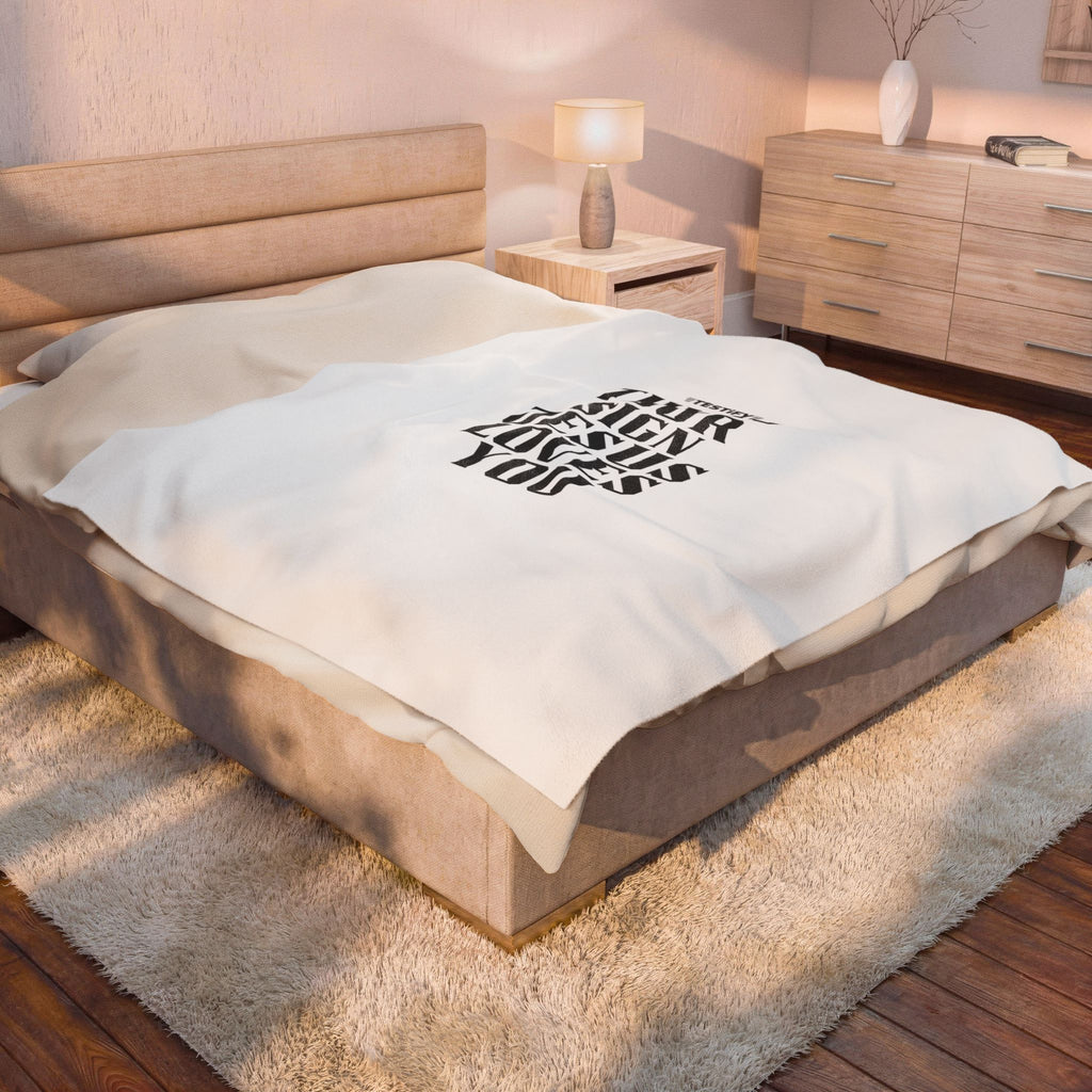 This Is Your Sign Velveteen Plush Blanket