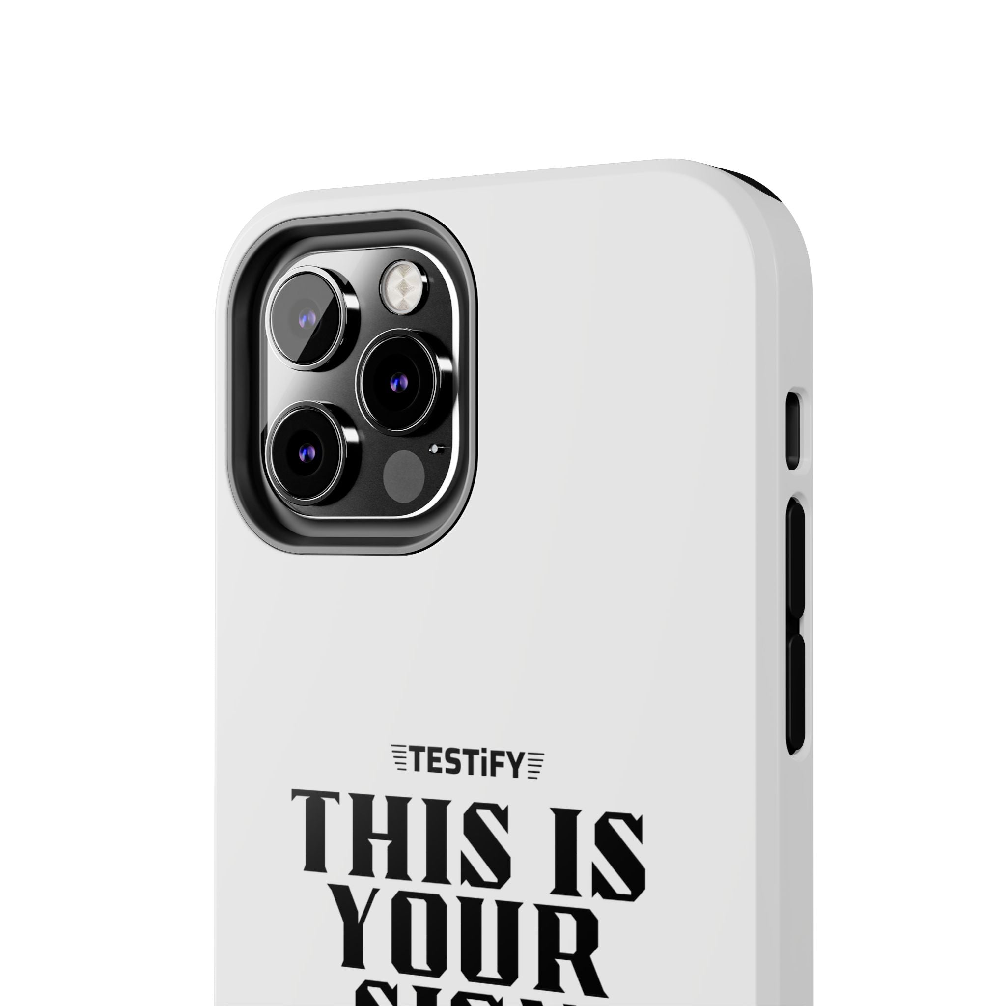 Tough Phone Case — "This Is Your Sign: Jesus Loves You" Christian Faith Phone Cover