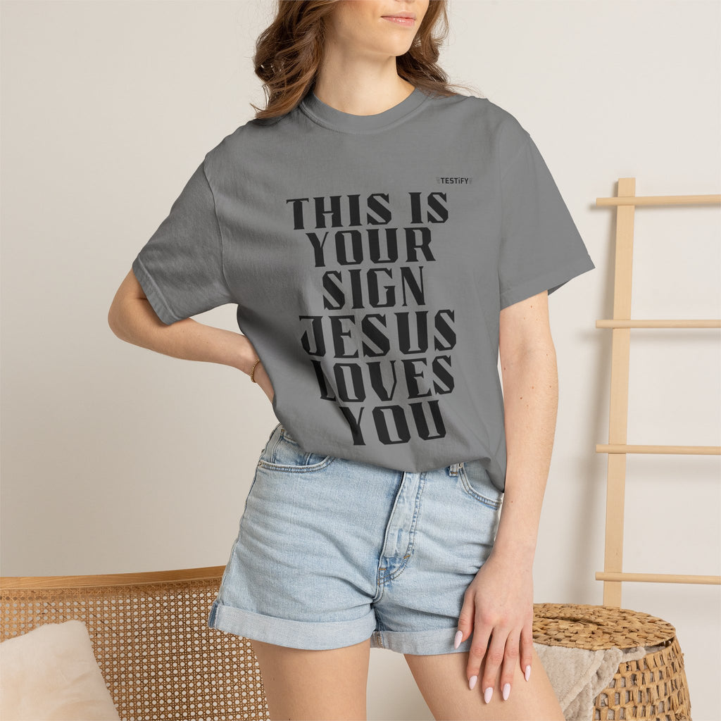 Unisex Garment-Dyed T-shirt