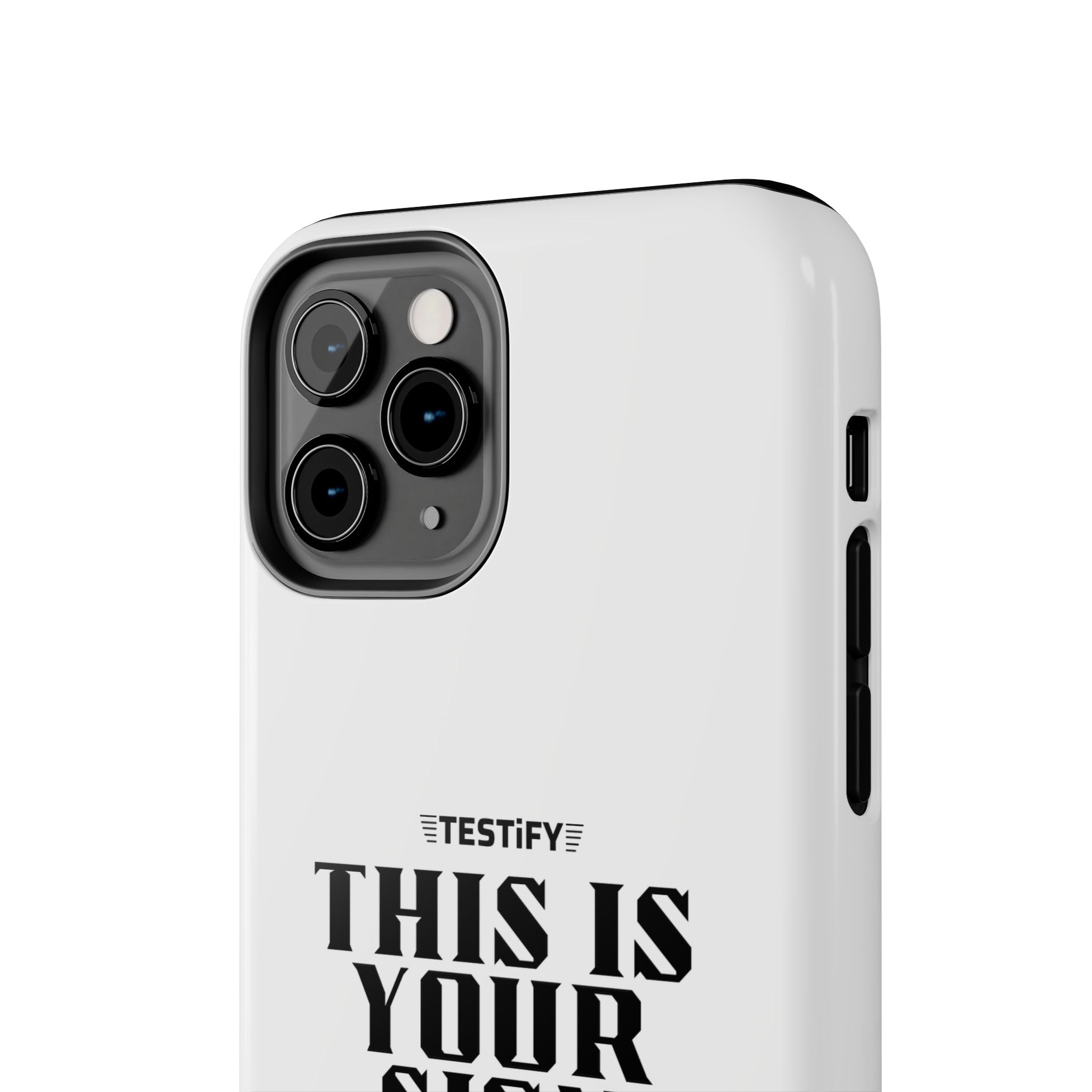 Tough Phone Case — "This Is Your Sign: Jesus Loves You" Christian Faith Phone Cover