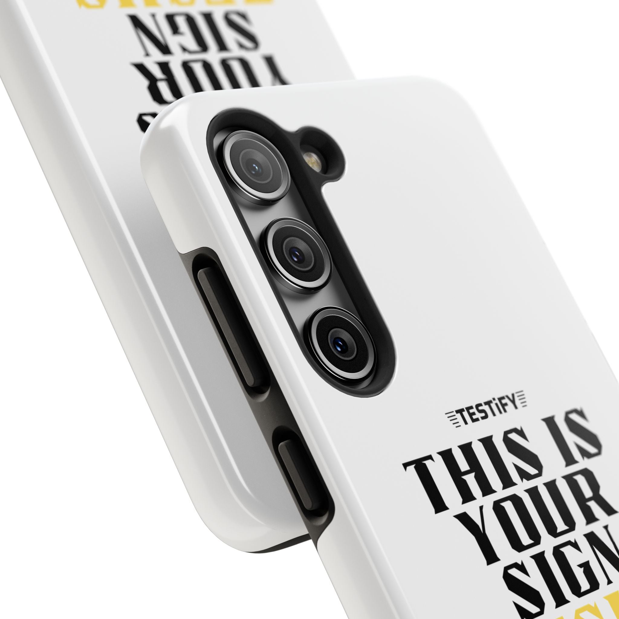 Tough Phone Case — "This Is Your Sign: Jesus Loves You" Christian Faith Phone Cover