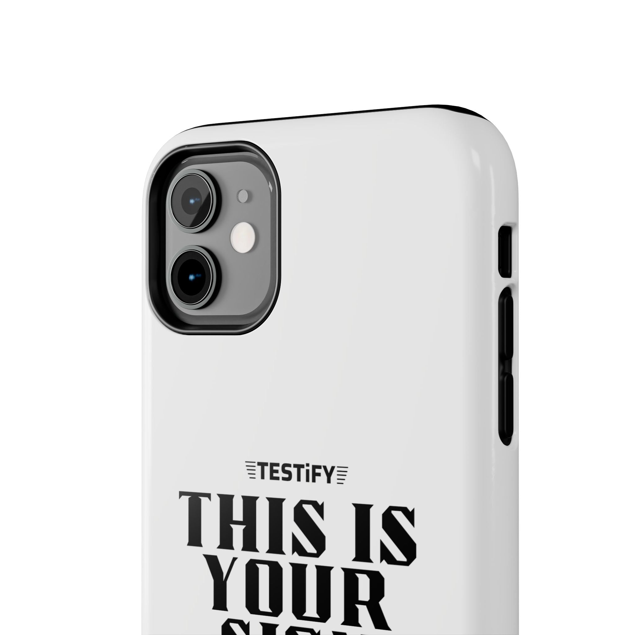 Tough Phone Case — "This Is Your Sign: Jesus Loves You" Christian Faith Phone Cover