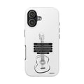 Acoustic Guitar Quote Tough Phone Case — “Music is the Pleasure” Protective Phone Cover